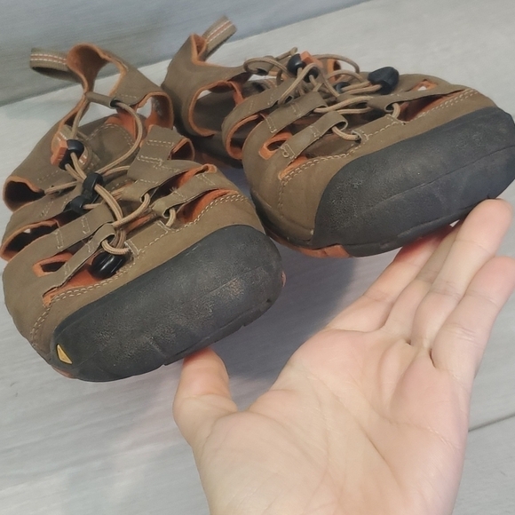 Keen Mens Outdoor Shitake Bombay Hiking Comfort Leather Sandals shoes sz 11.5 main image 10